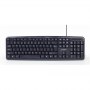 Gembird | 4-in-1 Multimedia office set | KBS-UO4-01 | Keyboard, Mouse, Pad and Headset Set | Wired | Mouse included | US | Black - 3